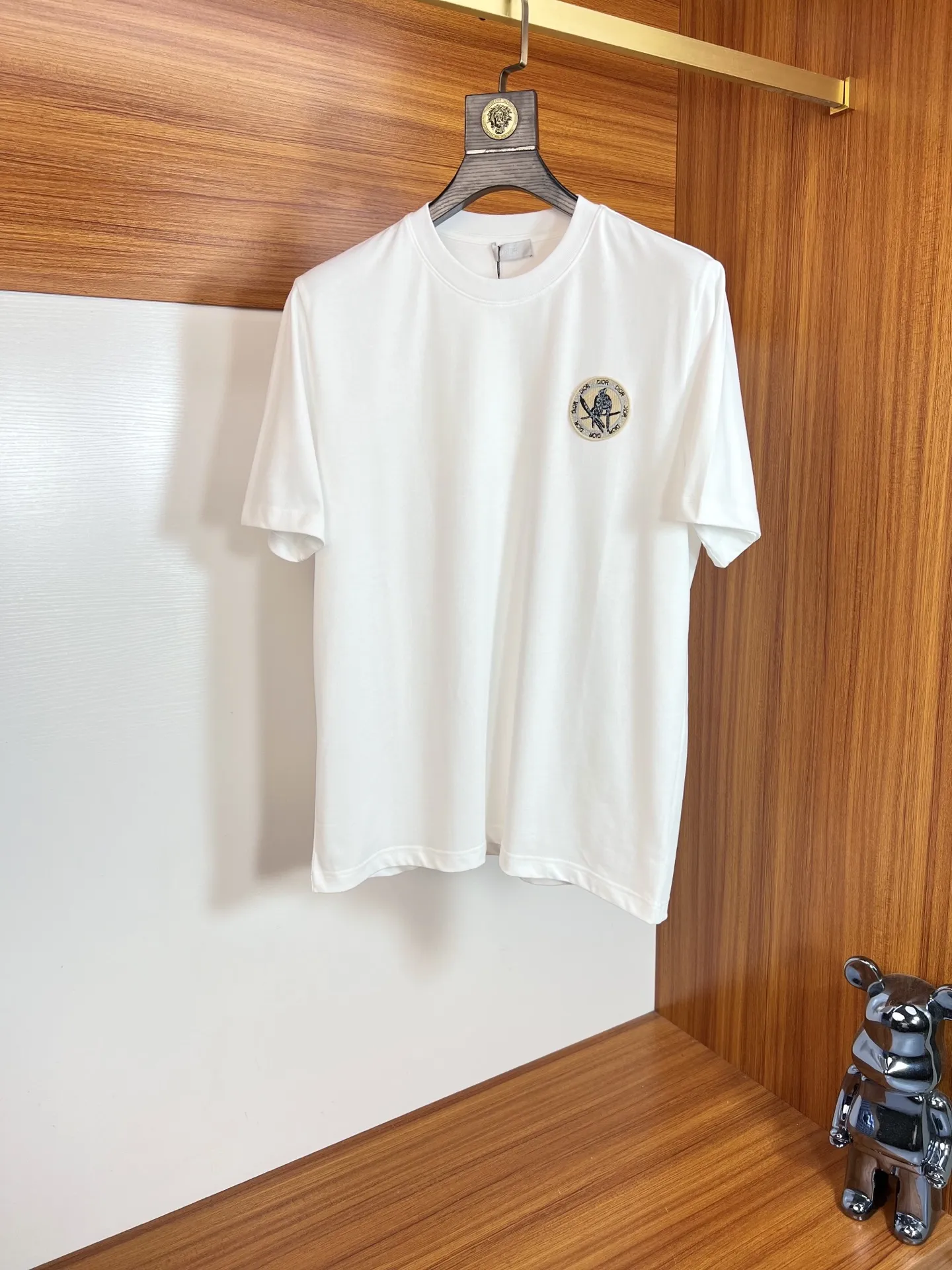 Christian Dior 白 純 Cotton Tシャツ