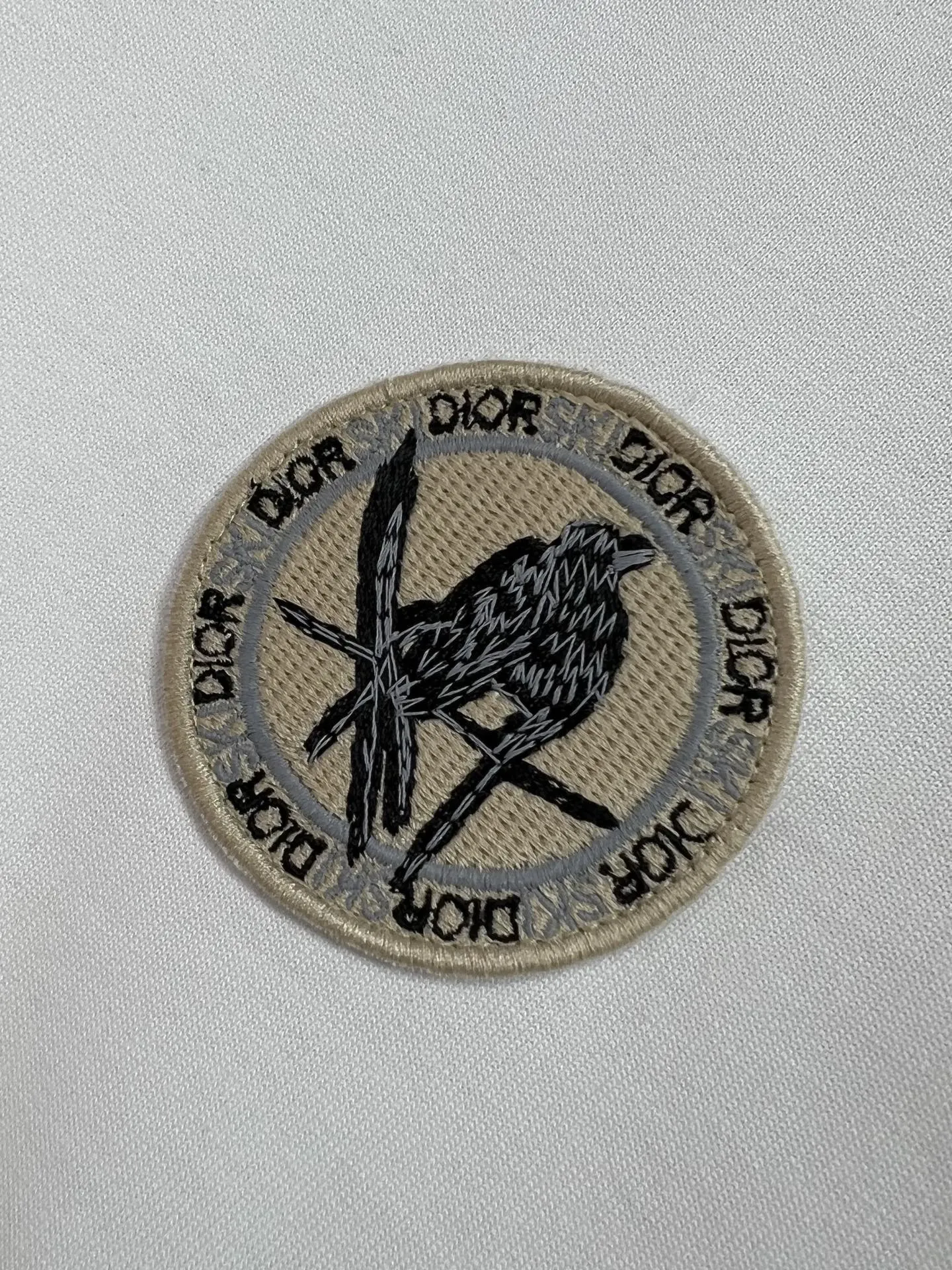 Christian Dior 白 純 Cotton Tシャツ - 画像 (5)