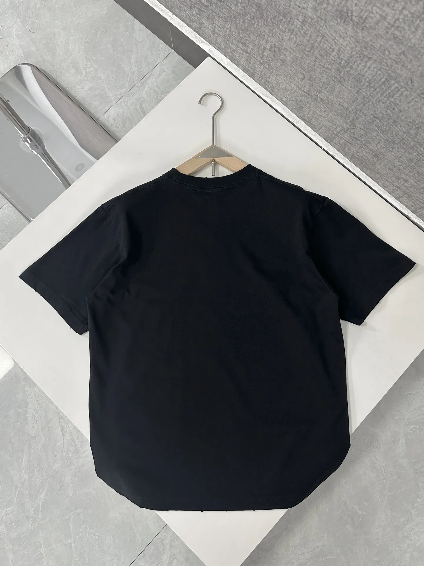 Christian Dior Couture 黒色 破れデザインTシャツ - 画像 (5)