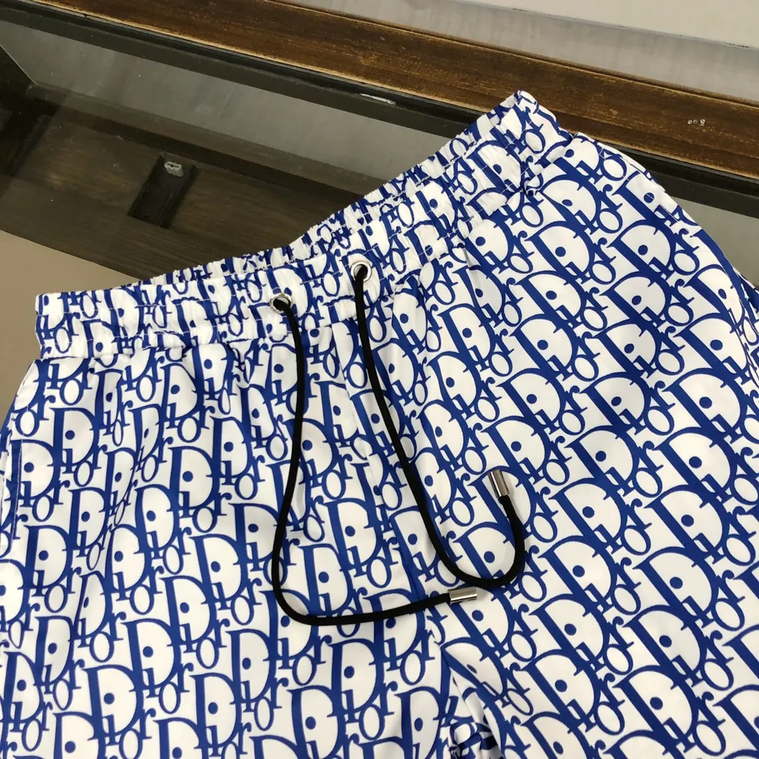 DIOR 2024ブルー花柄ビーチパンツ - 画像 (3)