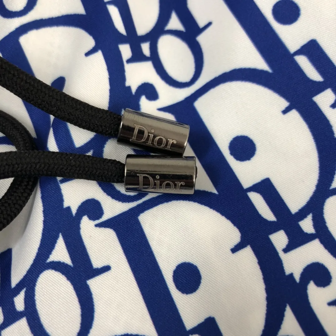 DIOR 2024ブルー花柄ビーチパンツ - 画像 (5)