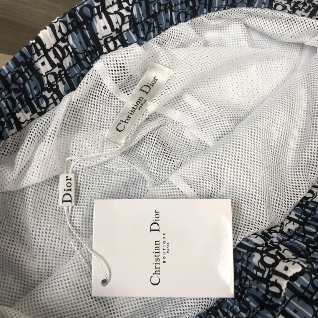 DIOR 2025新作ビーチショーツ ブルー柄 M-3XL - 画像 (6)