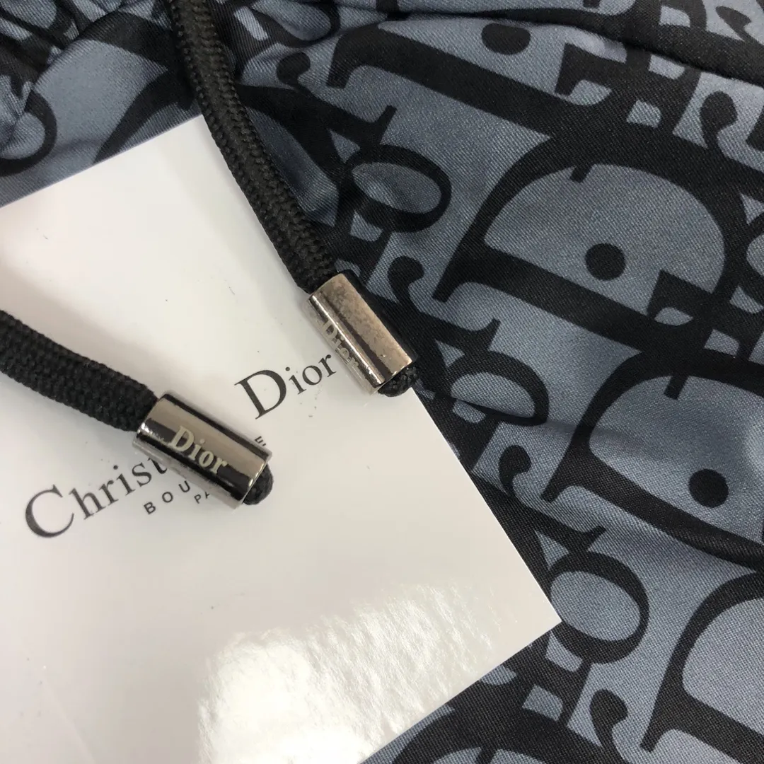 DIOR 2025新款ブルーショーツビーチパンツ - 画像 (5)