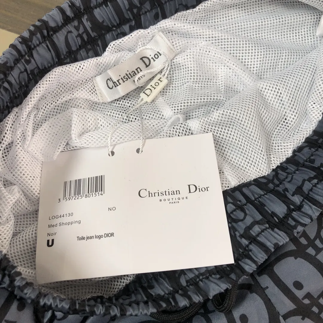 DIOR 2025新款ブルーショーツビーチパンツ - 画像 (6)