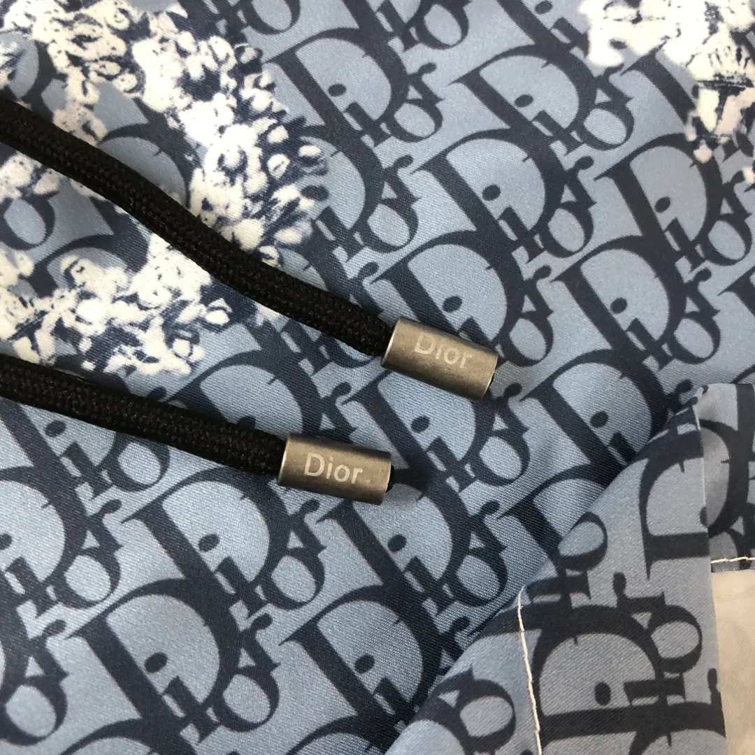 DIOR 2024新作ビーチショーツ ブルー柄 - 画像 (5)