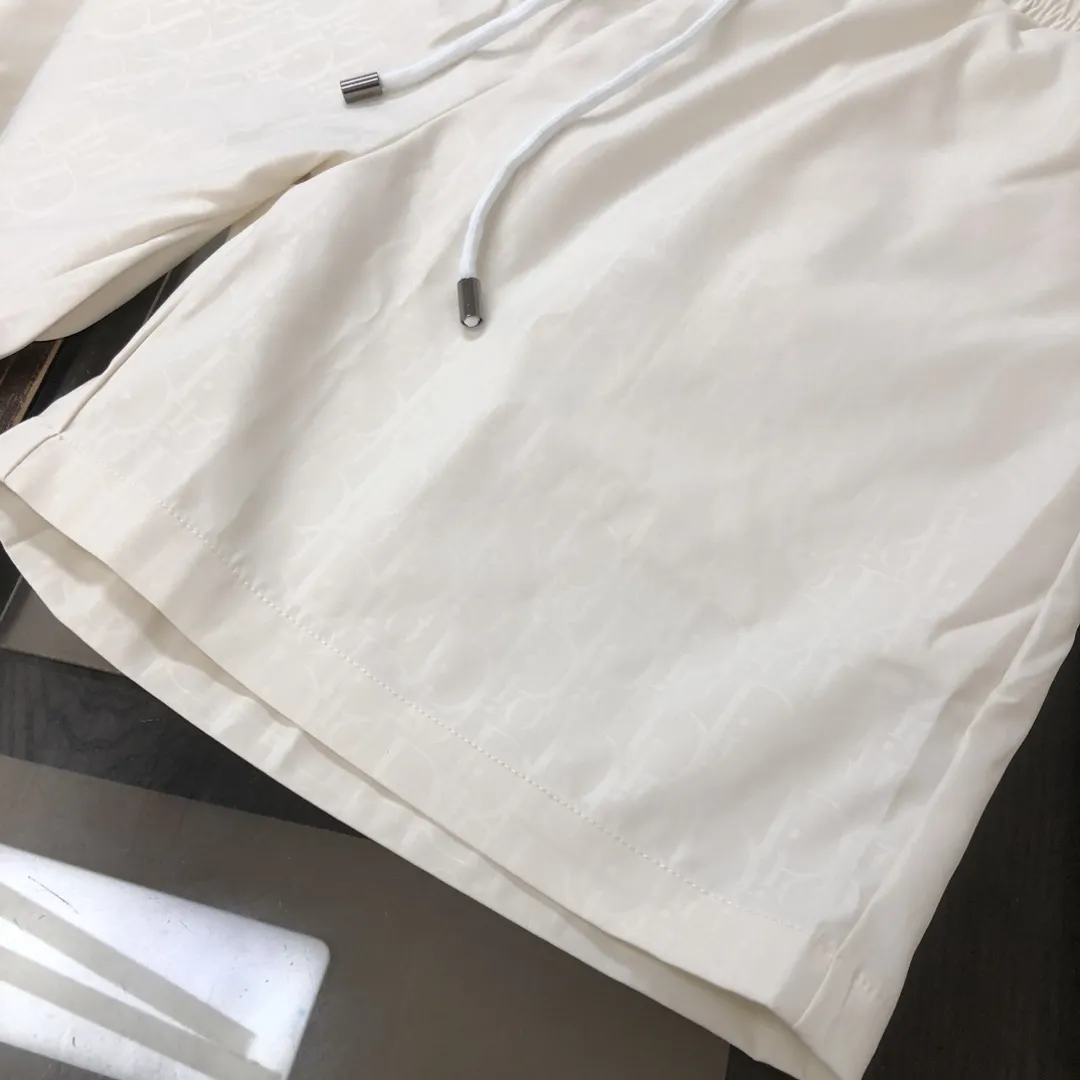 DIOR 2024新作ビーチショーツ 白 スタイル - 画像 (5)