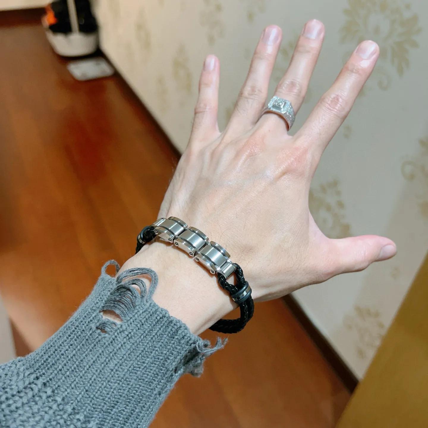 新作Hermes黒ブレスレット豚の鼻スタイル - 画像 (4)