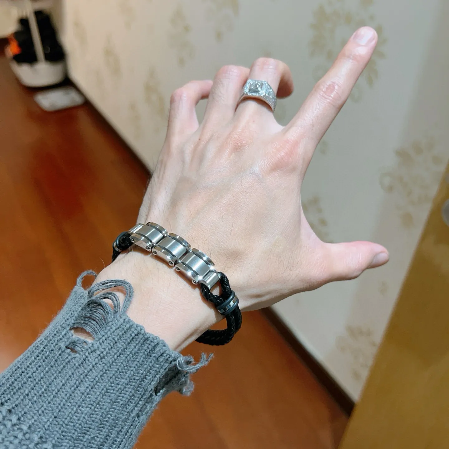 新作Hermes黒ブレスレット豚の鼻スタイル - 画像 (8)