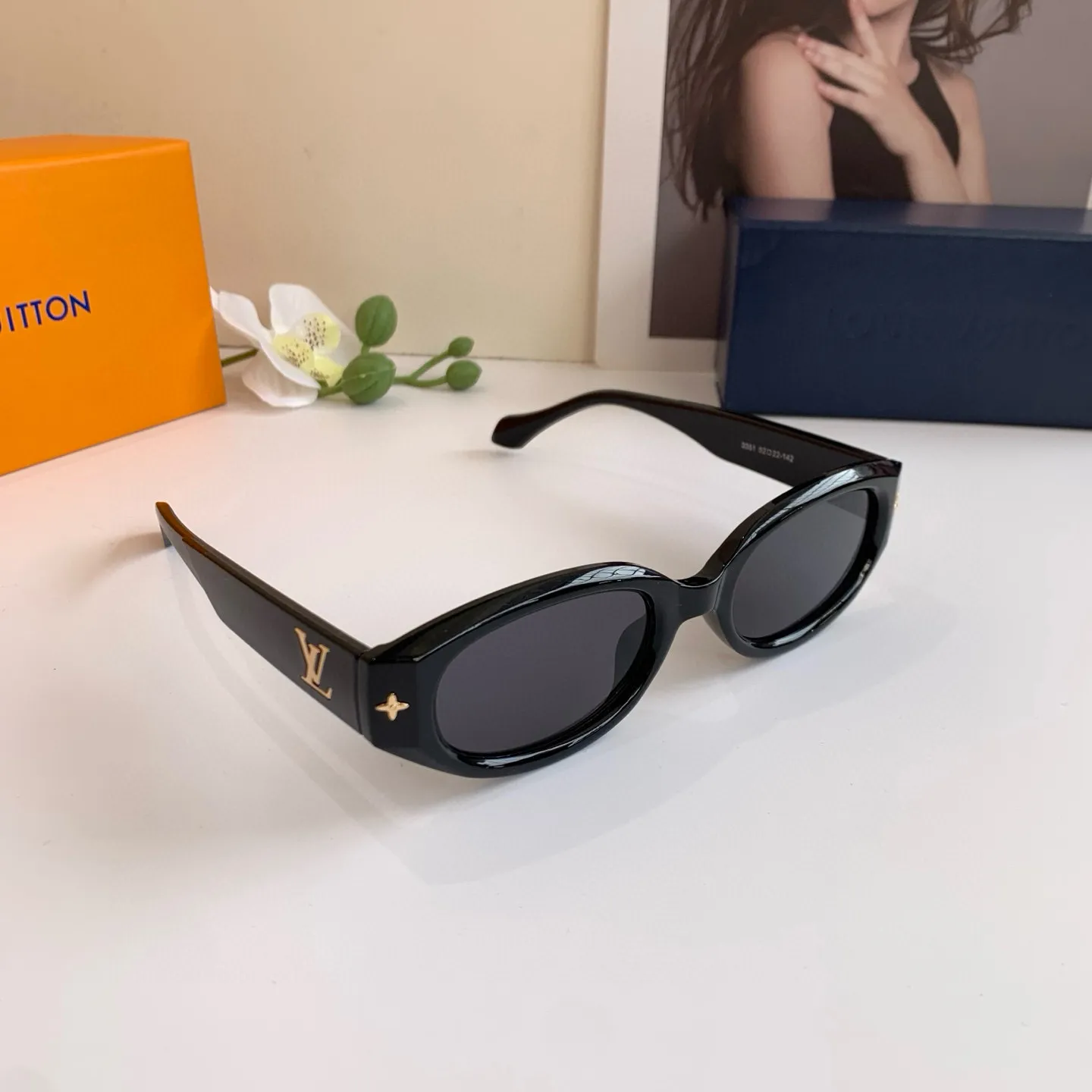 ルイヴィトン 黒 小さな広場 サングラス 新作 - 画像 (3)