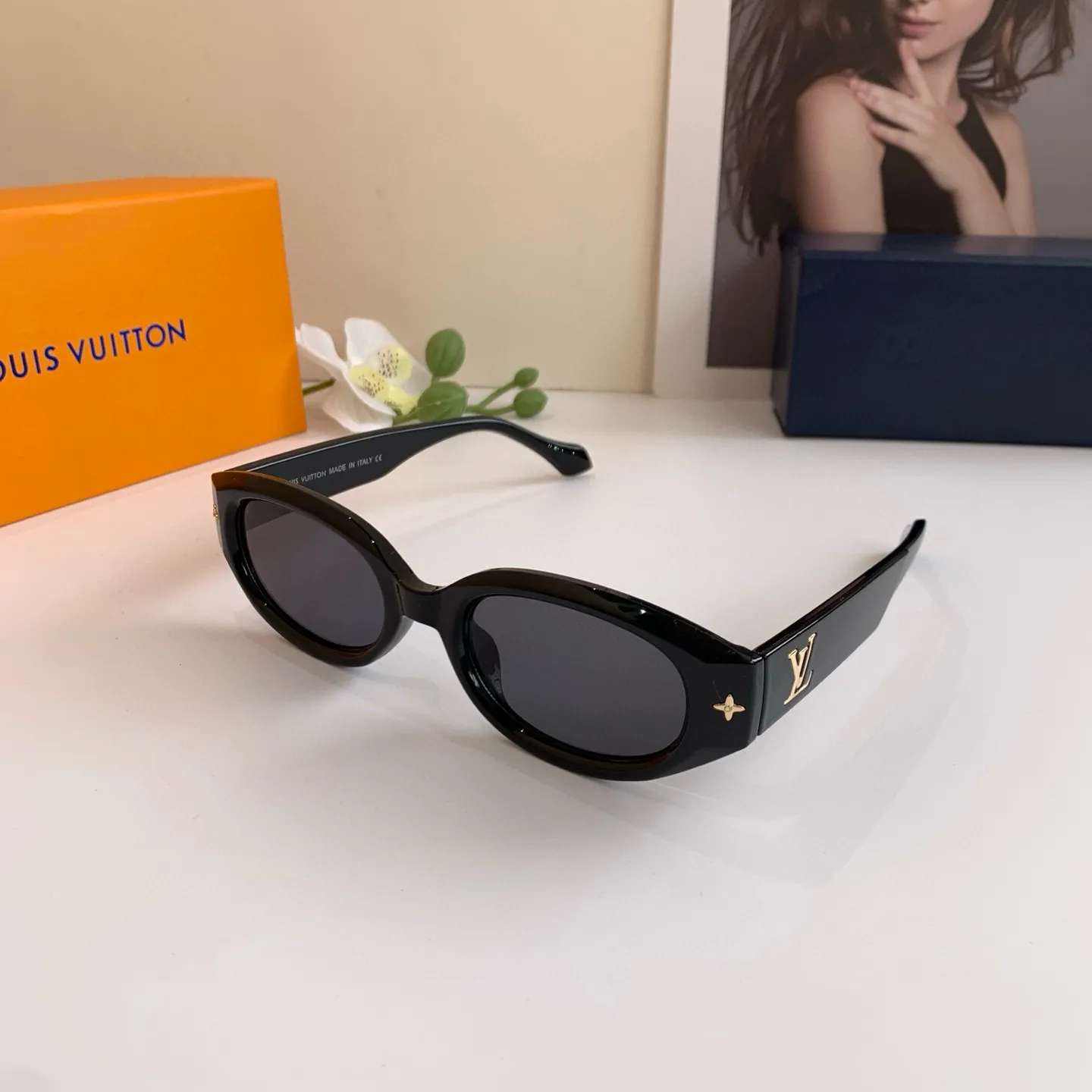 ルイヴィトン 黒 小さな広場 サングラス 新作 - 画像 (4)