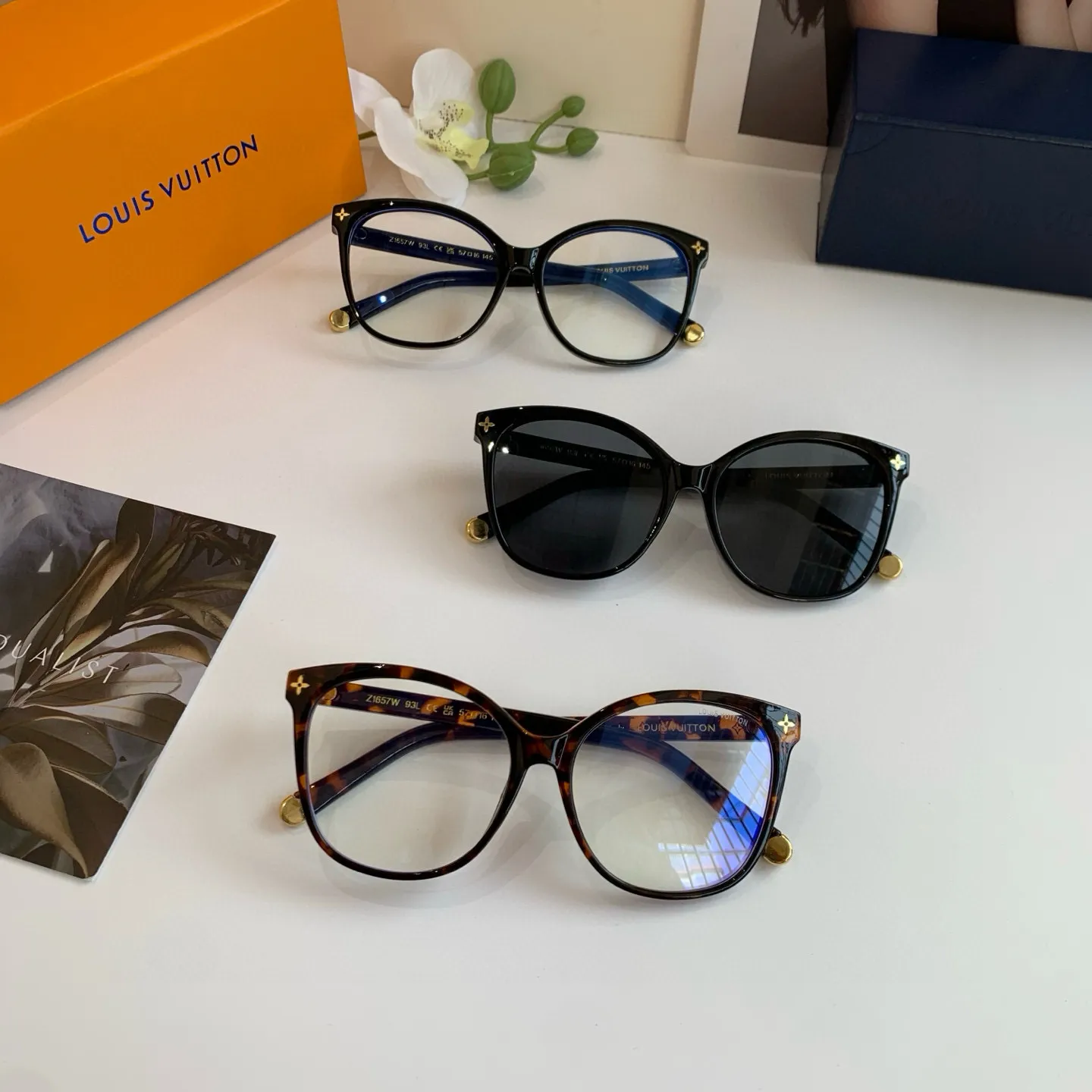 ルイヴィトン 黒 サングラス 新作スクエアフレーム - 画像 (10)