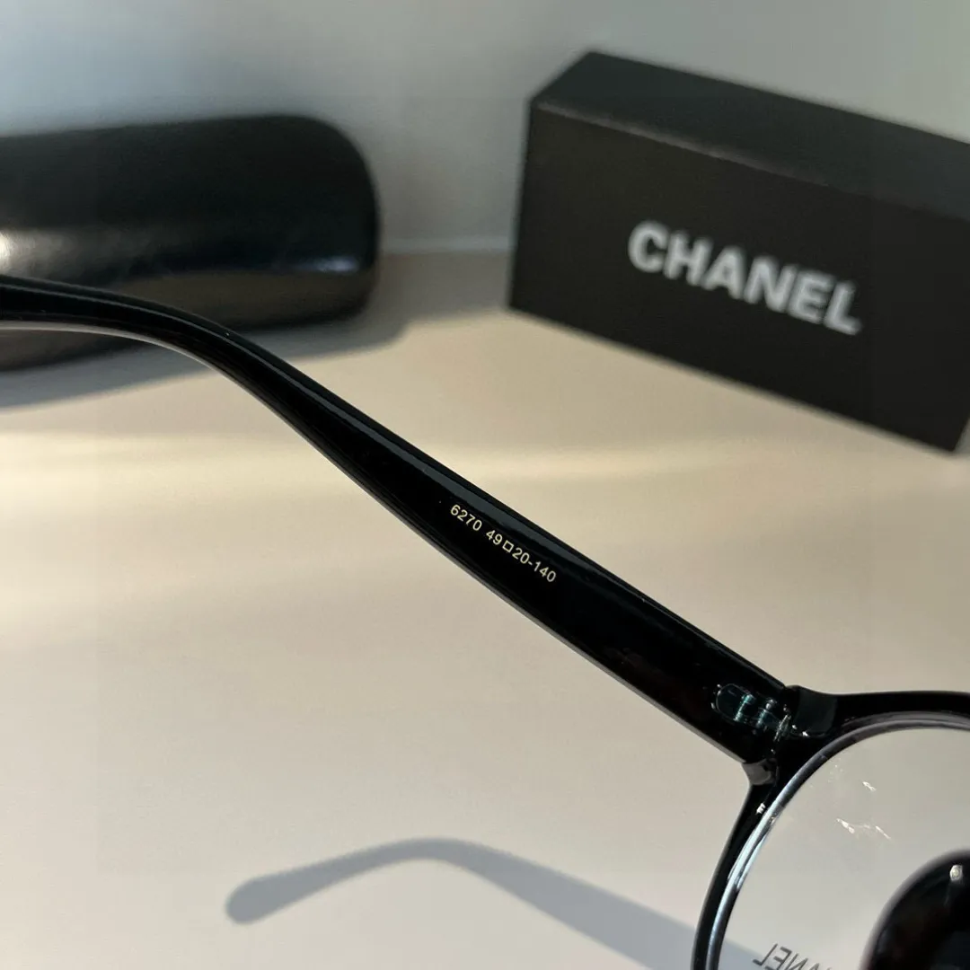 シャネル新作黒ブルーライトカットメガネ - 画像 (11)