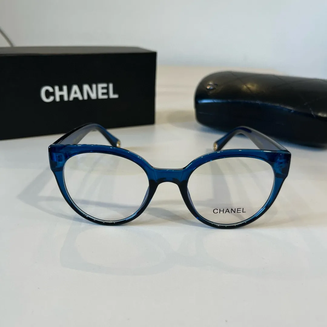 シャネルブルーブルーライトカットメガネ新作 - 画像 (3)