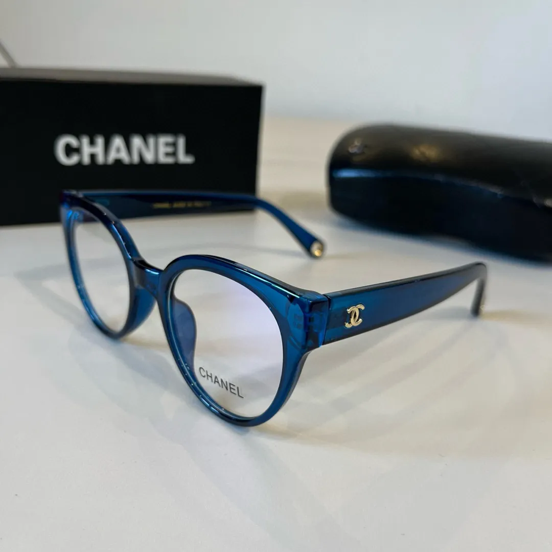 シャネルブルーブルーライトカットメガネ新作 - 画像 (4)