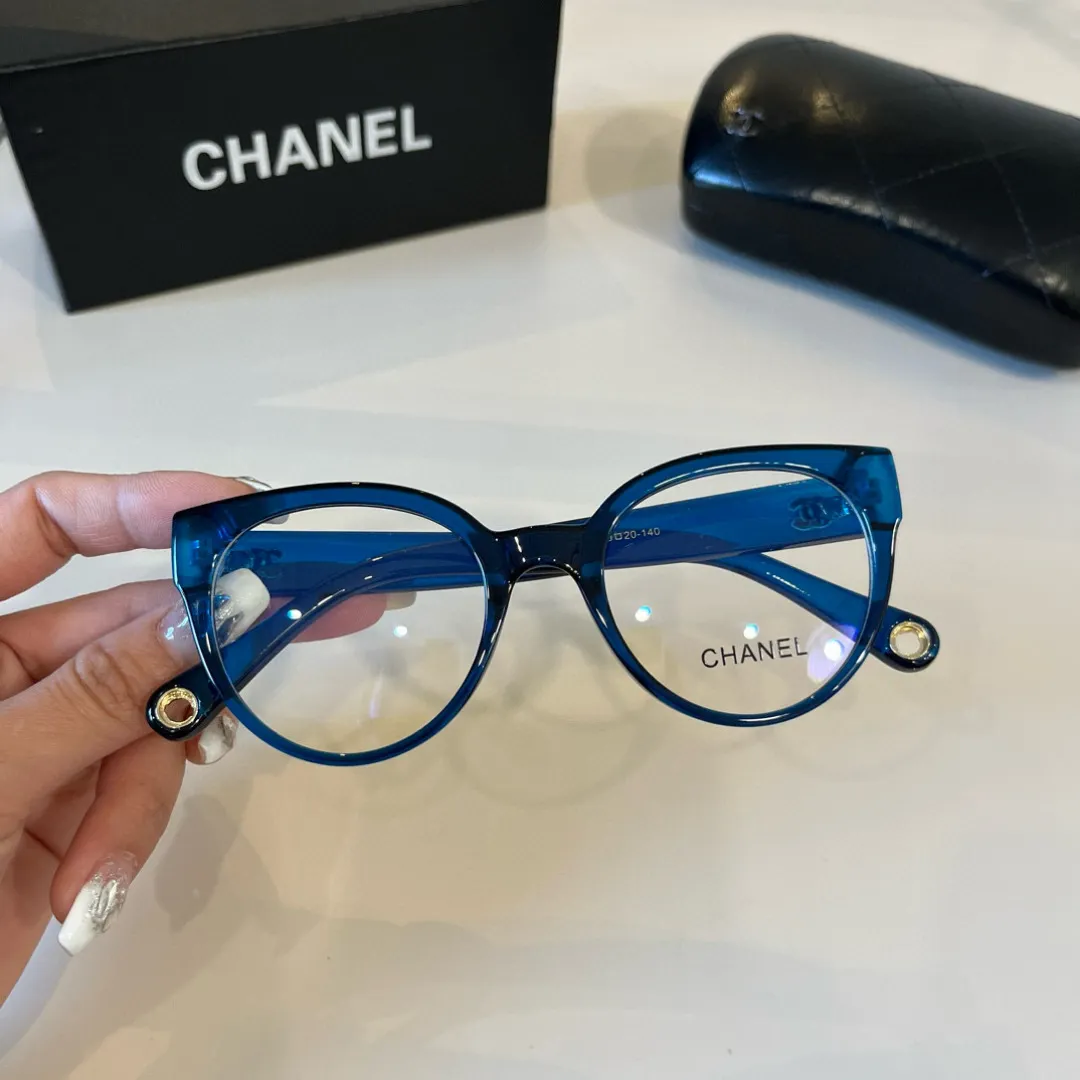 シャネルブルーブルーライトカットメガネ新作 - 画像 (5)