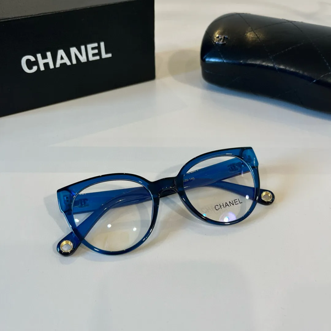 シャネルブルーブルーライトカットメガネ新作 - 画像 (6)