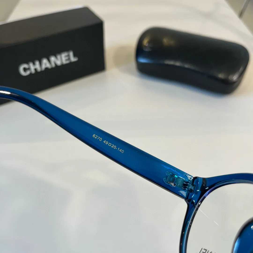 シャネルブルーブルーライトカットメガネ新作 - 画像 (11)