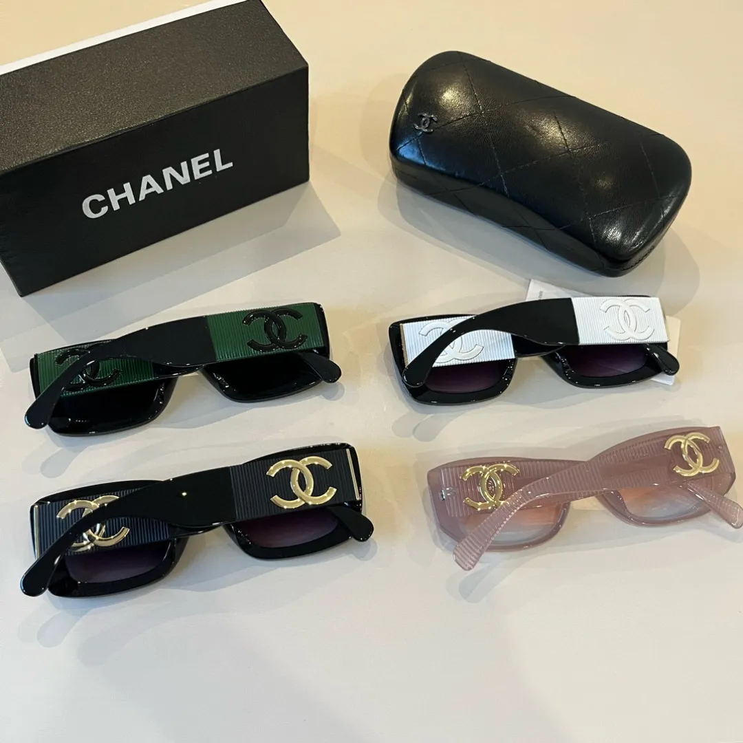シャネル新作黒サングラススクエアフレーム - 画像 (12)