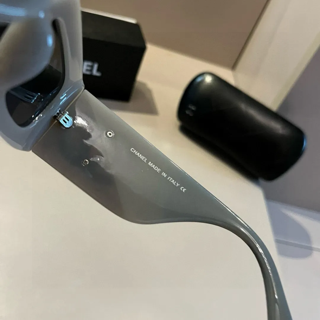 シャネル新作黒サングラススクエアフレーム - 画像 (9)