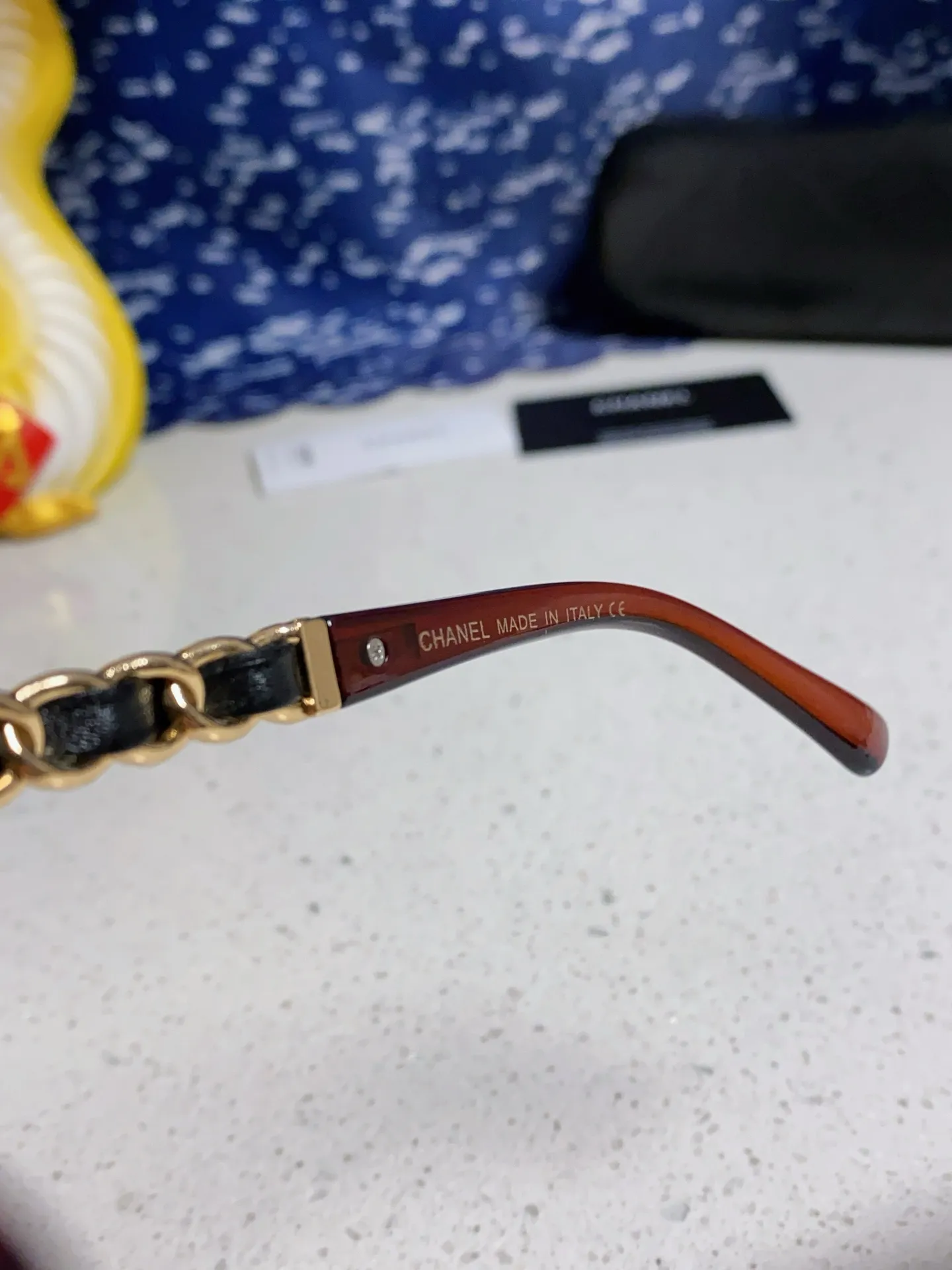 シャネル新作黒キャッツアイ眼鏡P55 - 画像 (8)