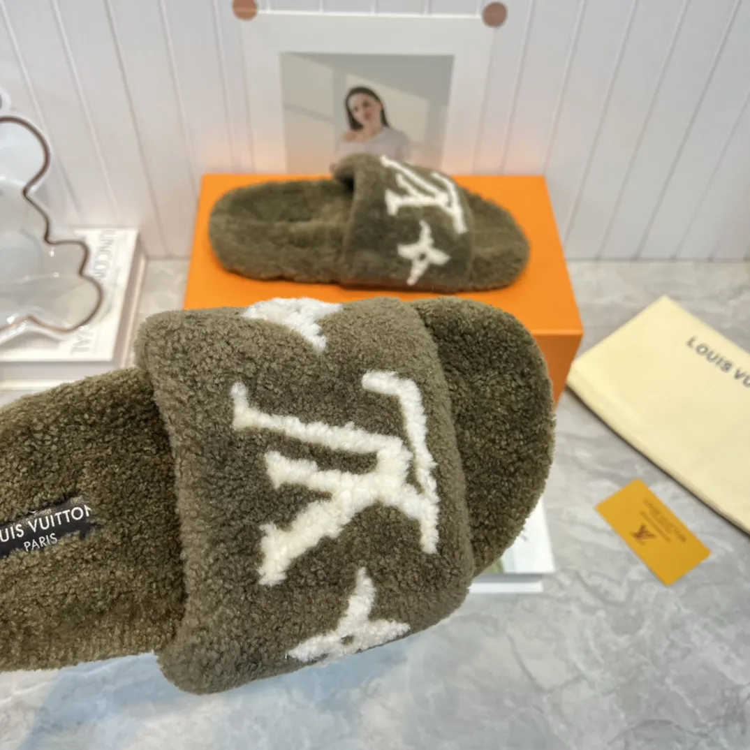 Louis Vuitton 新作ウールスリッパ グレー スタイル - 画像 (10)