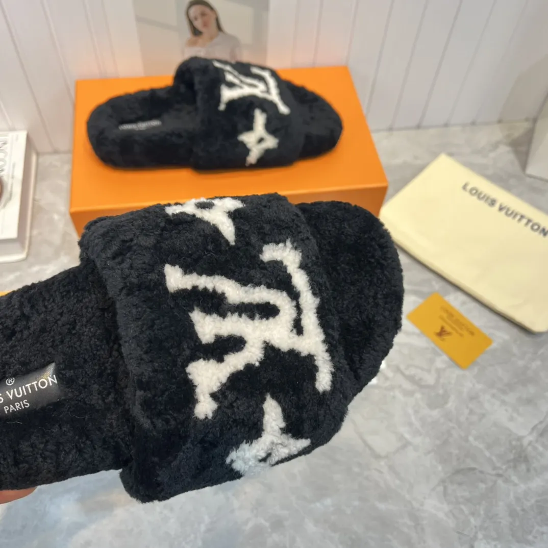 Louis Vuitton 新作ウールスリッパ ブラック - 画像 (10)