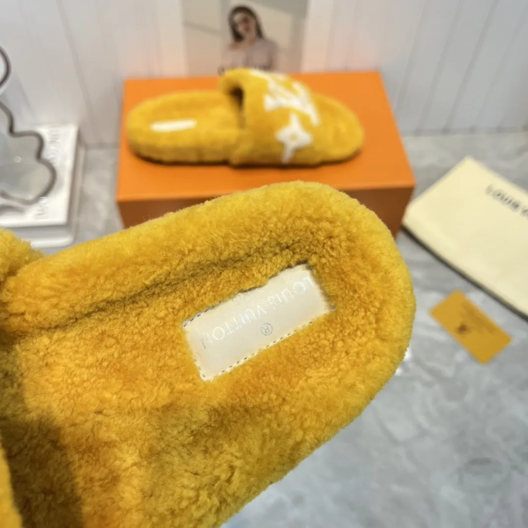Louis Vuitton 新作ウールスリッパ イエロー - 画像 (9)