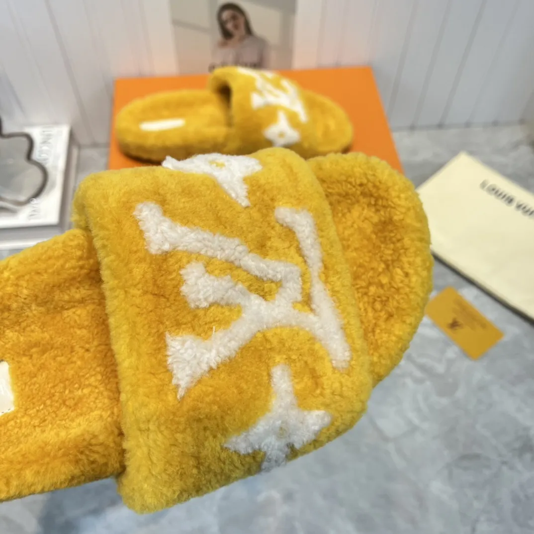 Louis Vuitton 新作ウールスリッパ イエロー - 画像 (10)