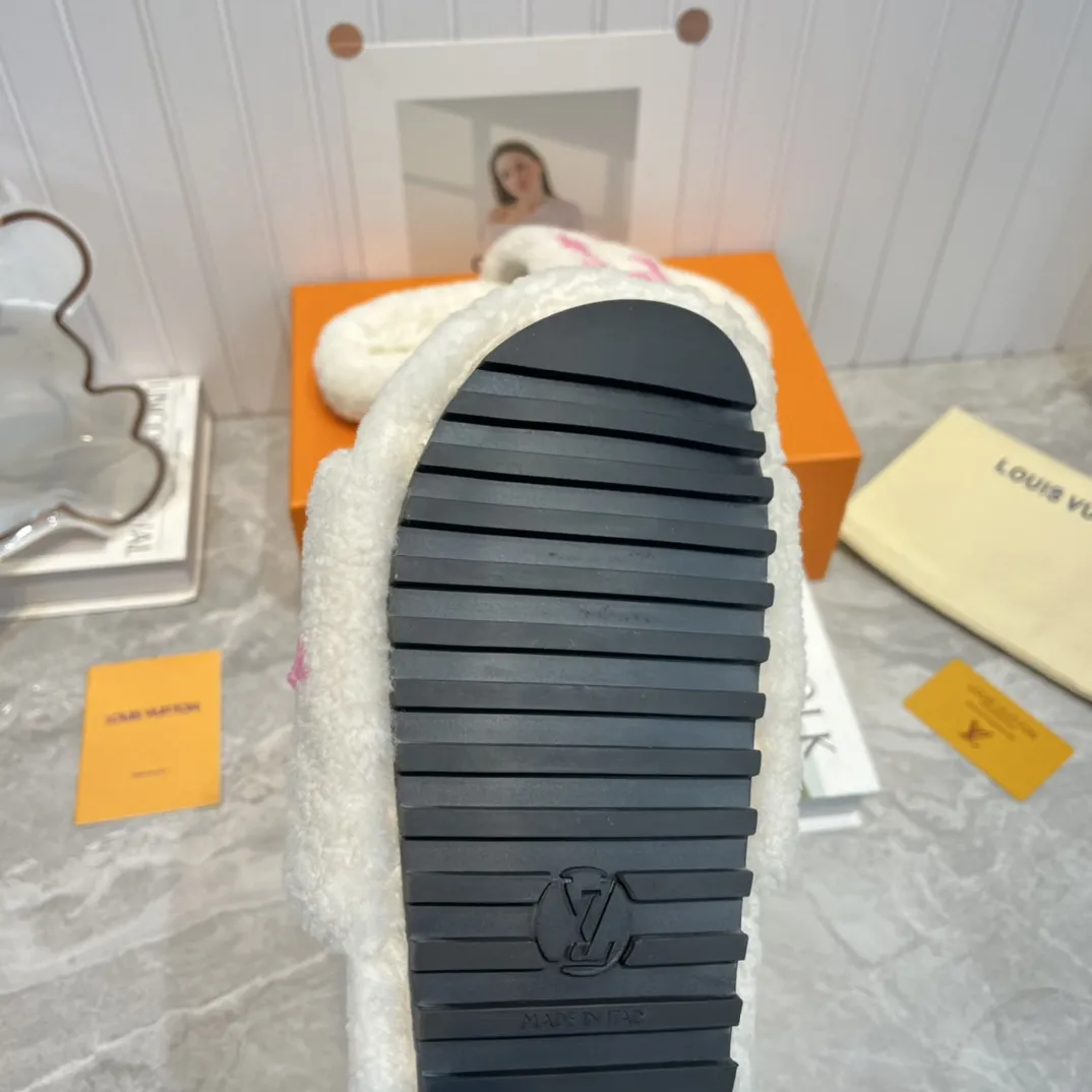 Louis Vuitton 新作ウールスリッパ ピンク - 画像 (8)