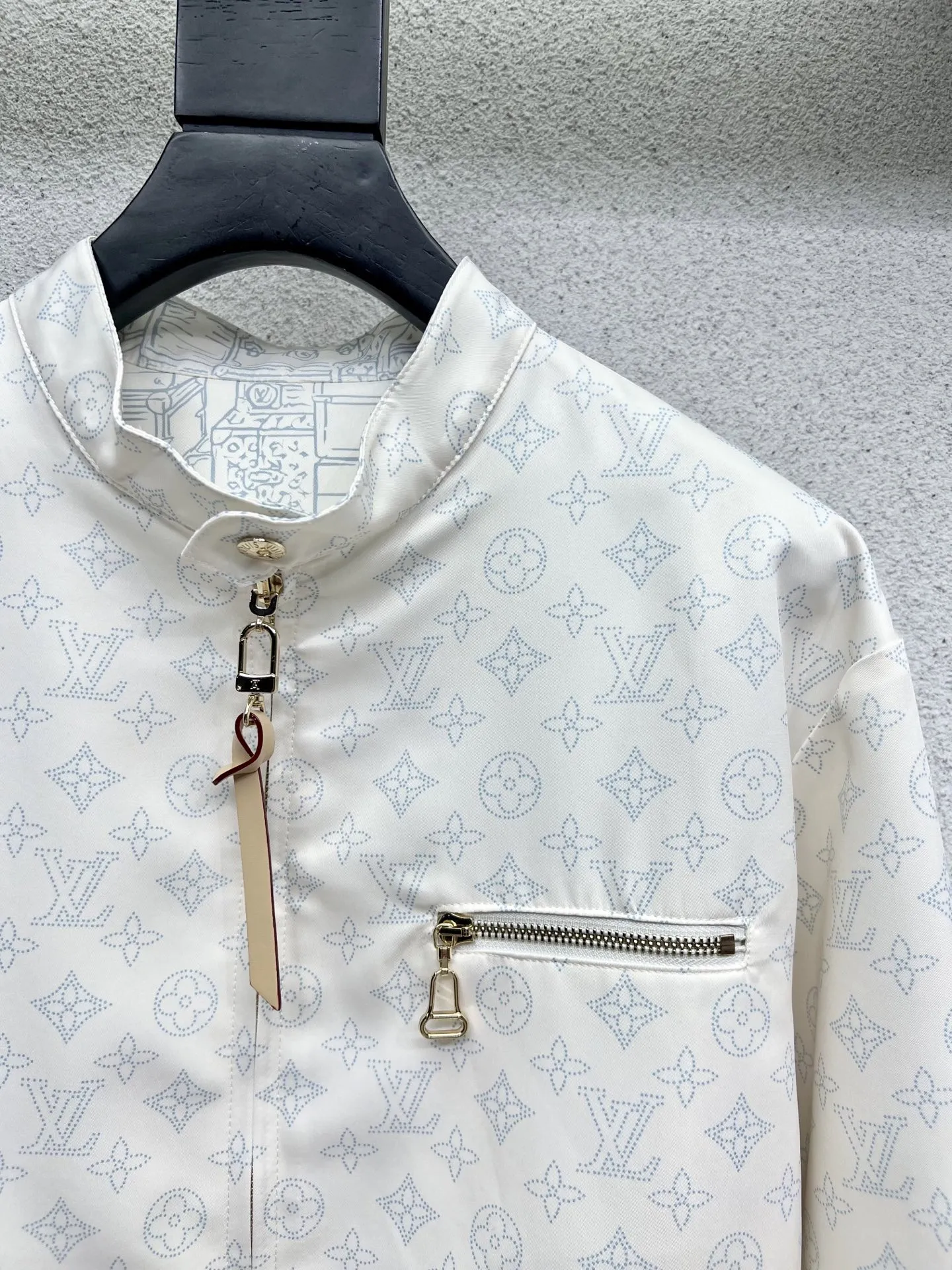 L家新作黒印刷両面ジャケットSML - 画像 (7)