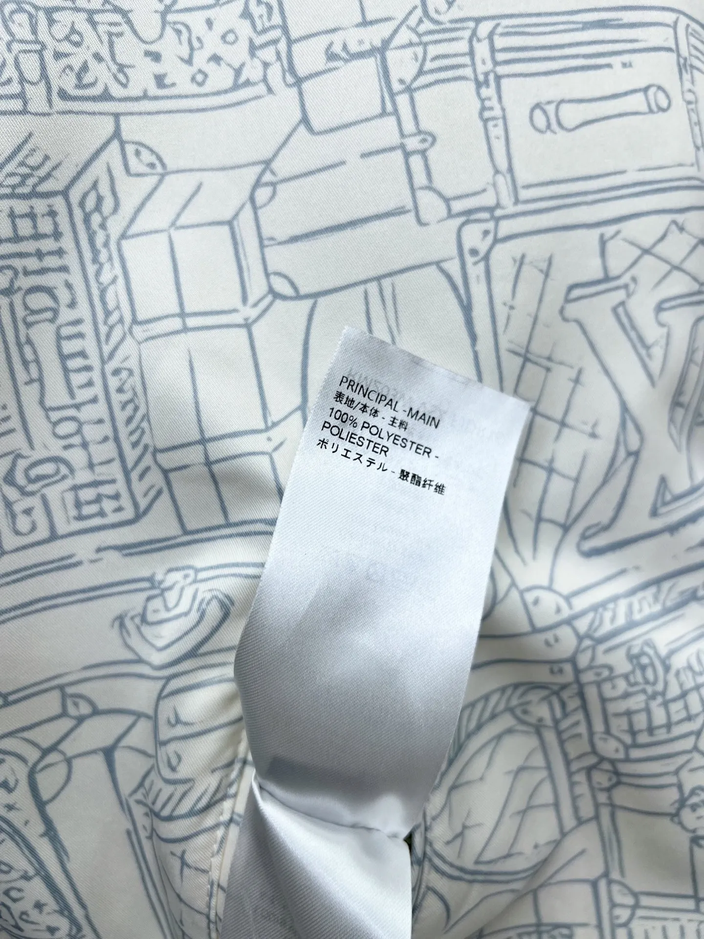 L家新作黒印刷両面ジャケットSML - 画像 (10)