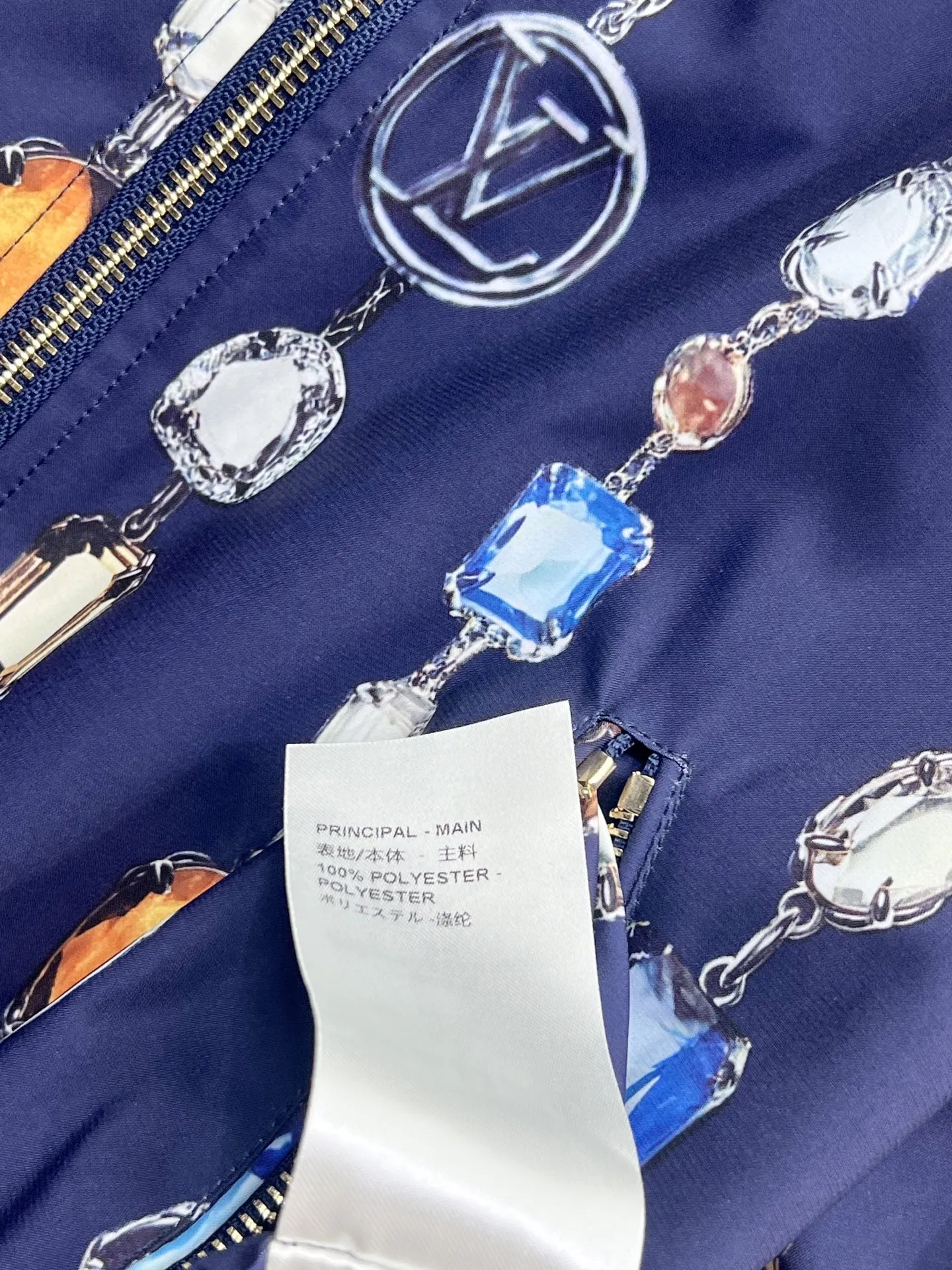 Louis Vuitton 新作黒ダイヤモンド印刷両面ジャケット - 画像 (10)