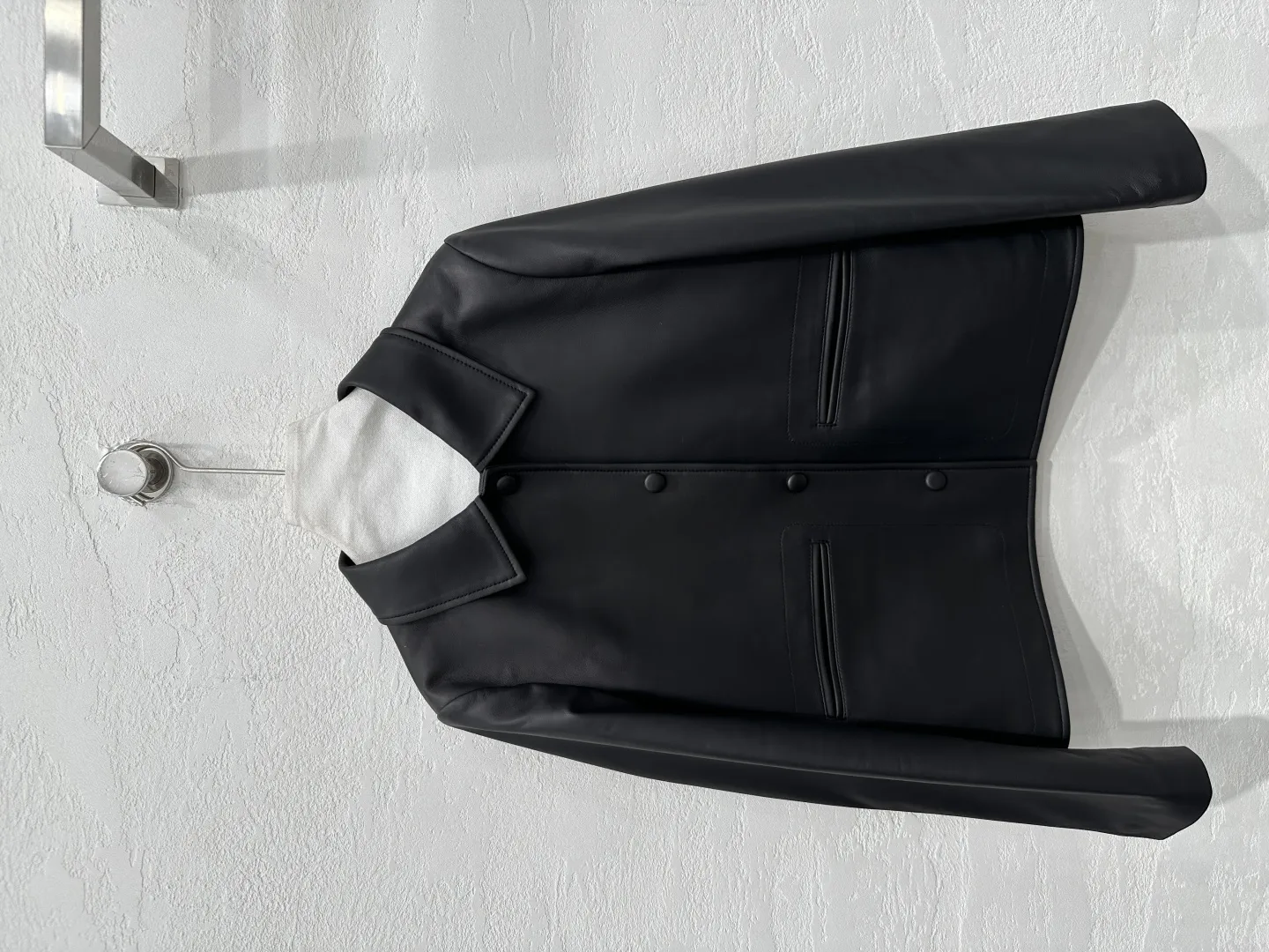 CELINE新作黒レザージャケットS-XL