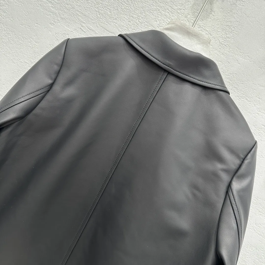 CELINE新作黒レザージャケットS-XL - 画像 (8)