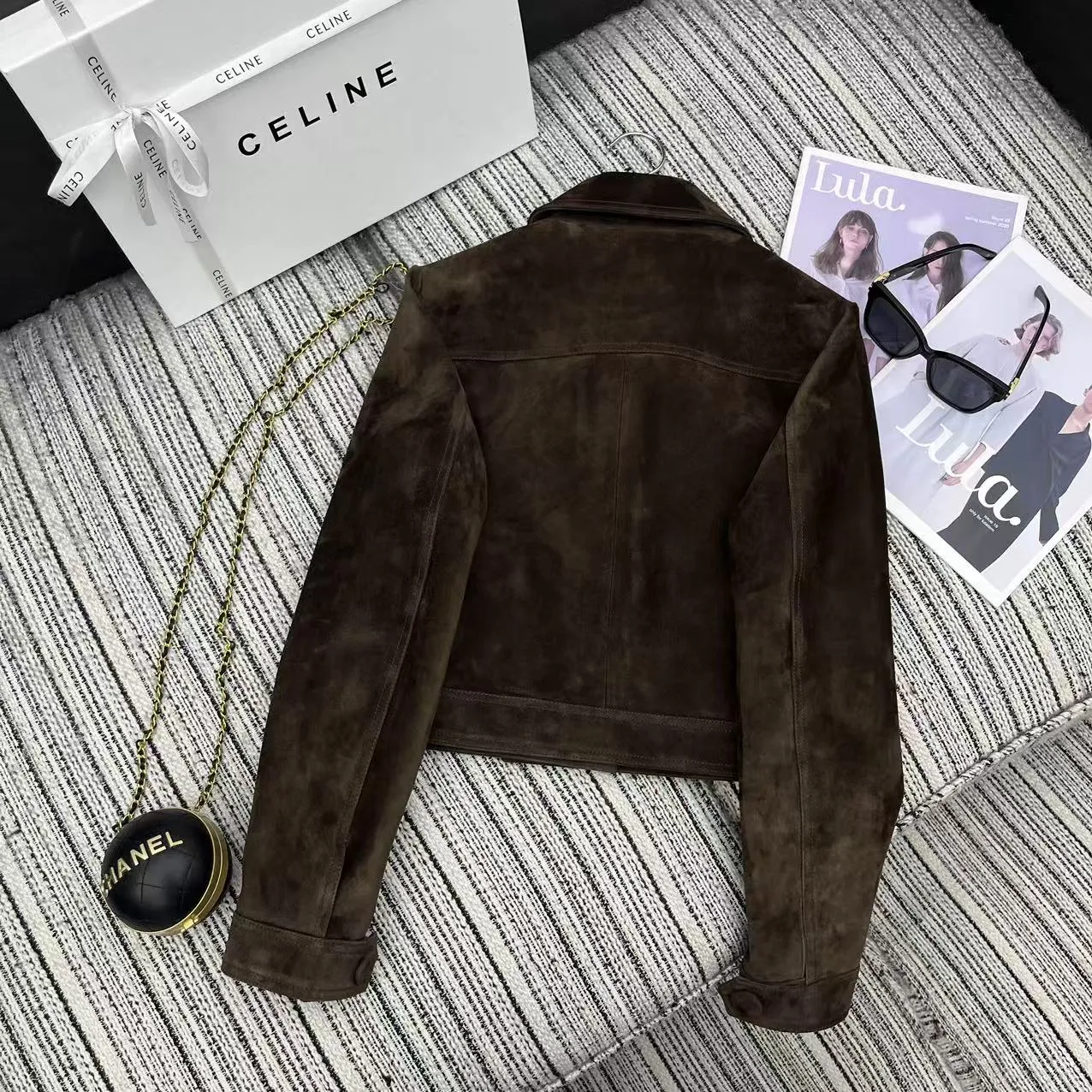CELINE新作黒翻領レザージャケット - 画像 (8)