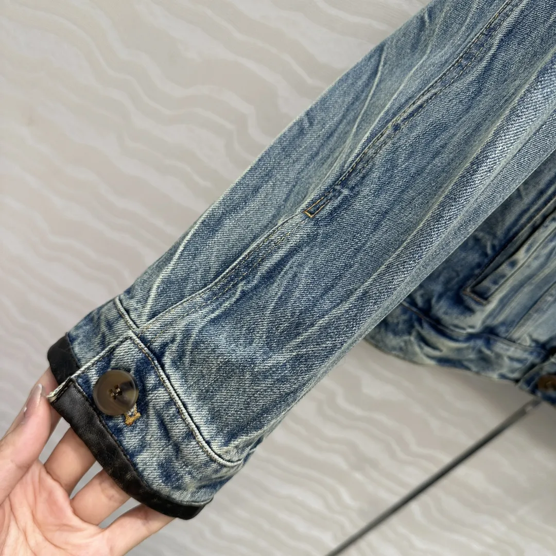 Miu Miu新作黒デニムジャケットラペル - 画像 (8)