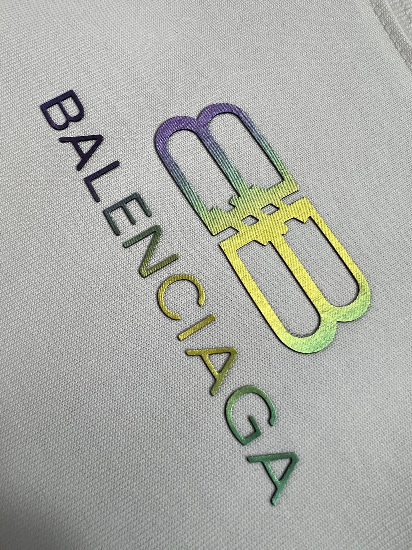 Balenciaga 白 2025春夏の新作メンズTシャツ - 画像 (5)