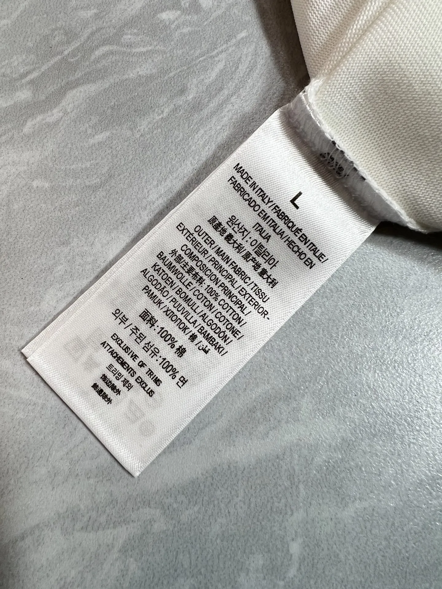 Balenciaga 白 2025春夏の新作メンズTシャツ - 画像 (7)