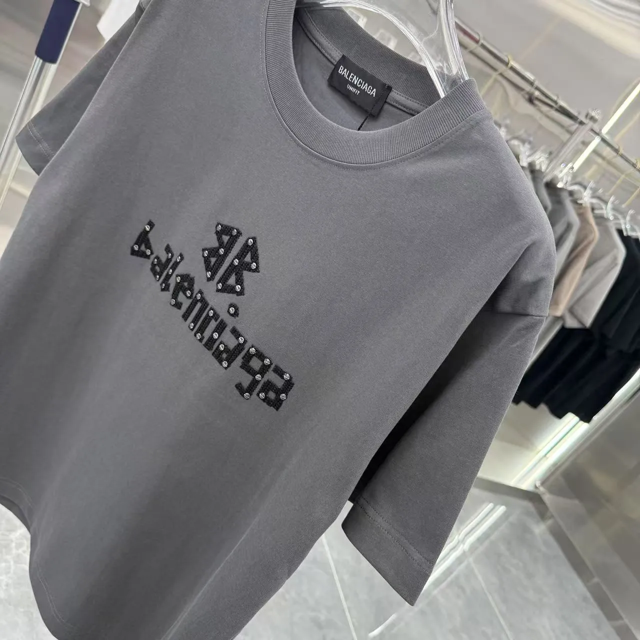 Balenciaga パリシャネルTシャツ黒色新作2025 - 画像 (5)