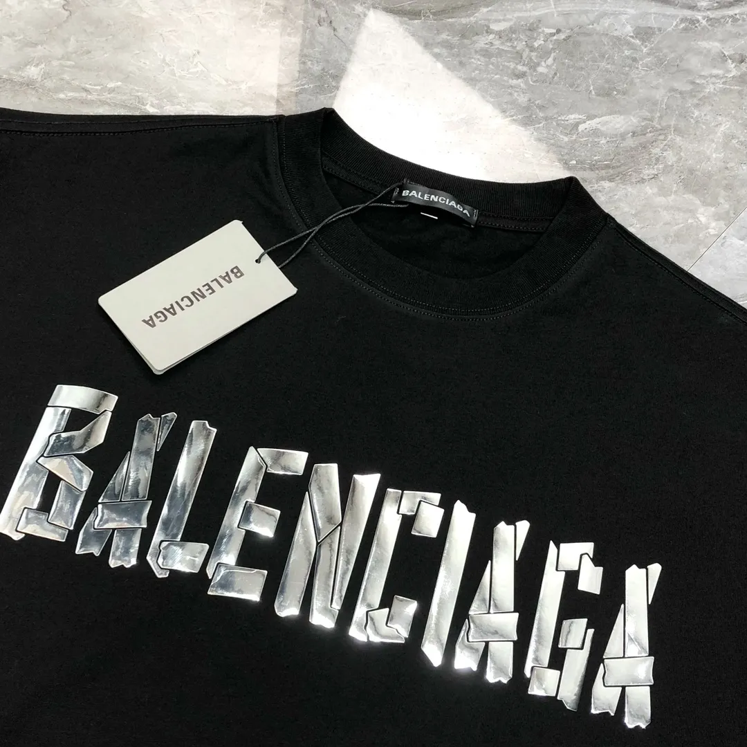 Balenciaga 白 2025春夏の新作メンズTシャツ - 画像 (7)