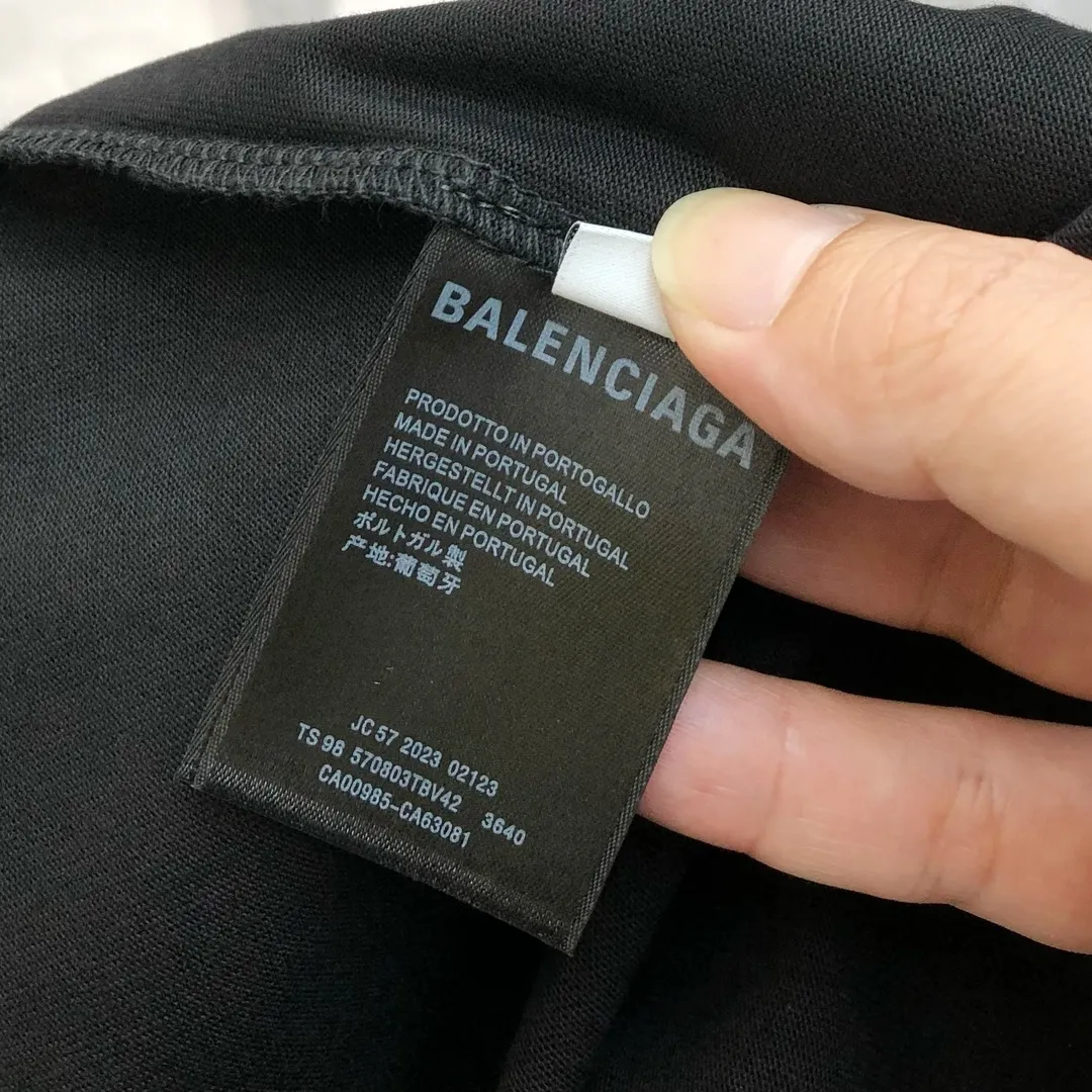 Balenciaga 白 2025春夏の新作メンズTシャツ - 画像 (10)