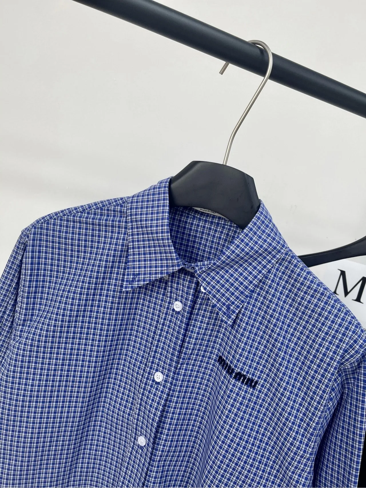 MACKINTOSH フィルソフィ ブルーチェック スタンダードシャツ - 画像 (3)