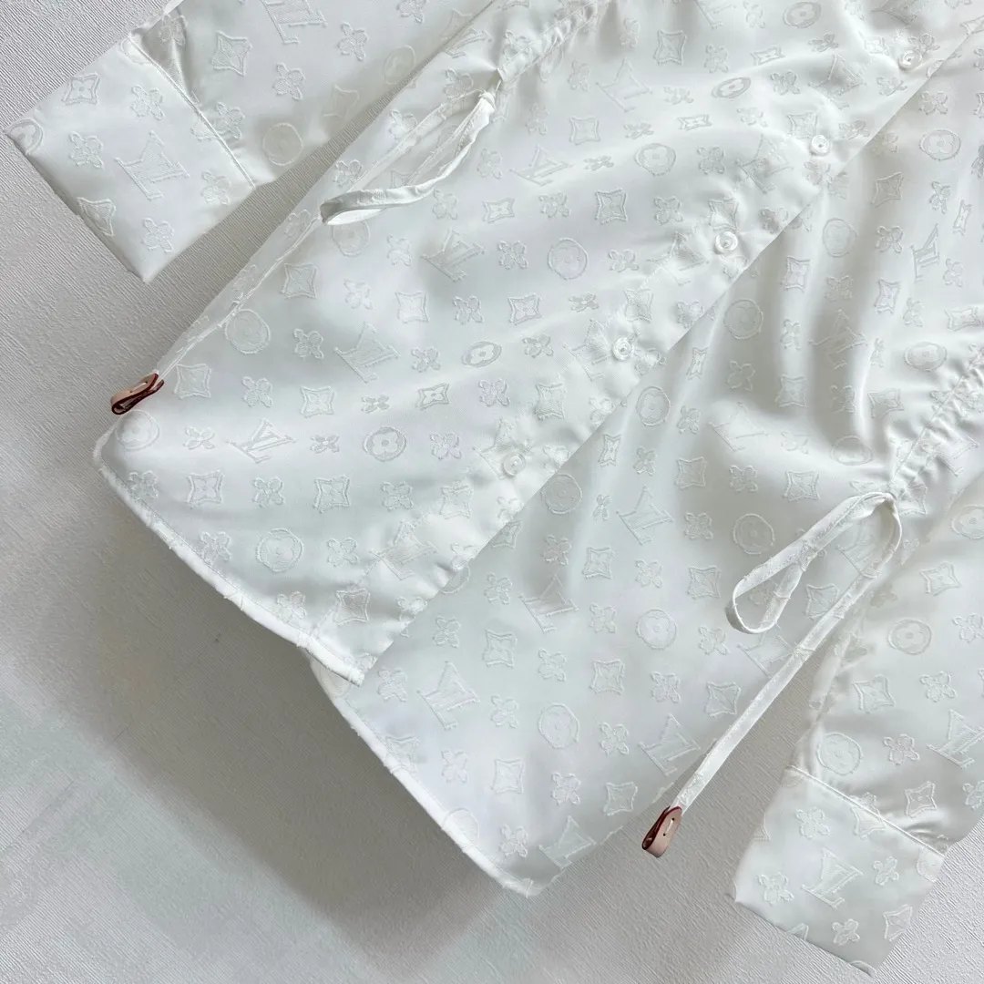 Louis Vuitton新作白ジャカードリバーシブルカラーシャツ - 画像 (6)