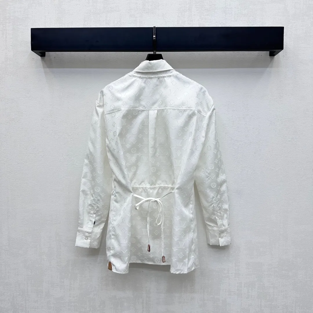 Louis Vuitton新作白ジャカードリバーシブルカラーシャツ - 画像 (7)