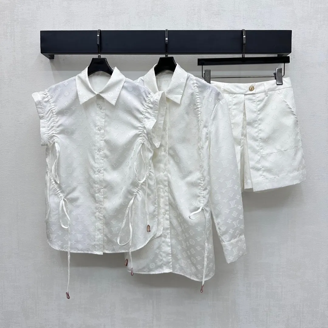 Louis Vuitton新作白ジャカードリバーシブルカラーシャツ - 画像 (9)