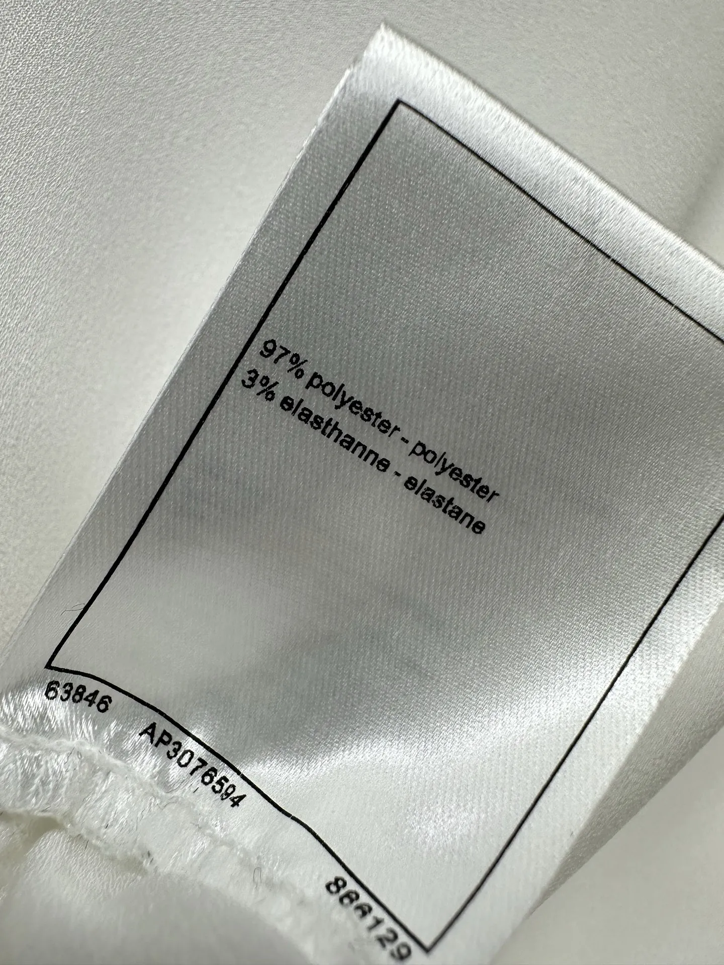 Chane新作シャツリバーシブルカラー白黒SML - 画像 (10)