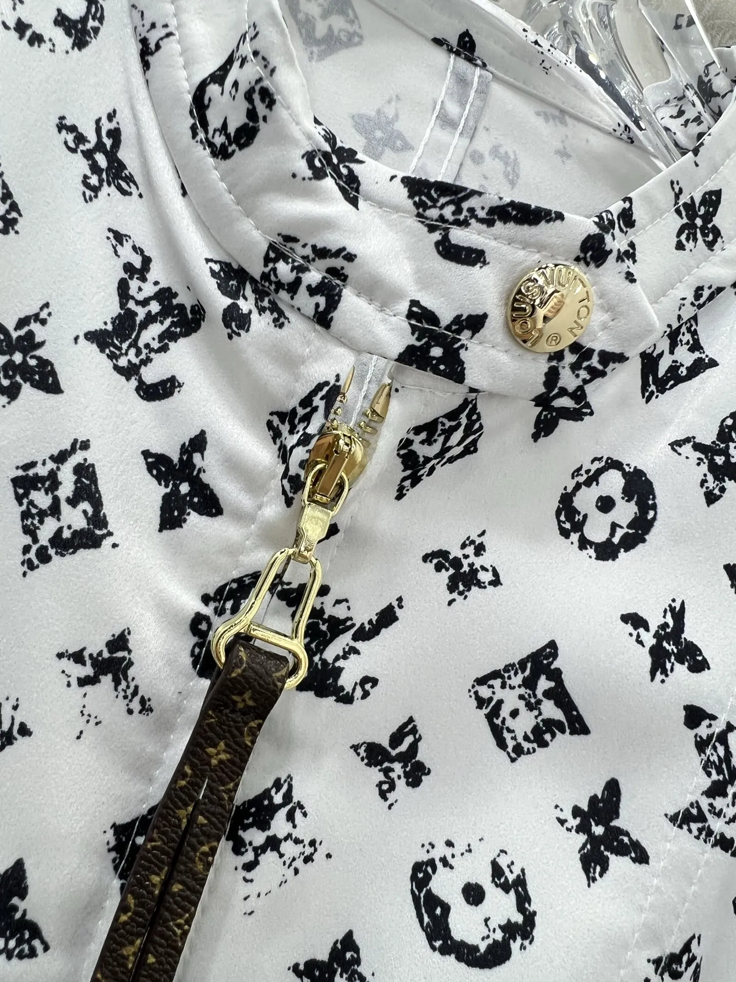 Louis Vuitton 白黒プリントベストドレス - 画像 (3)