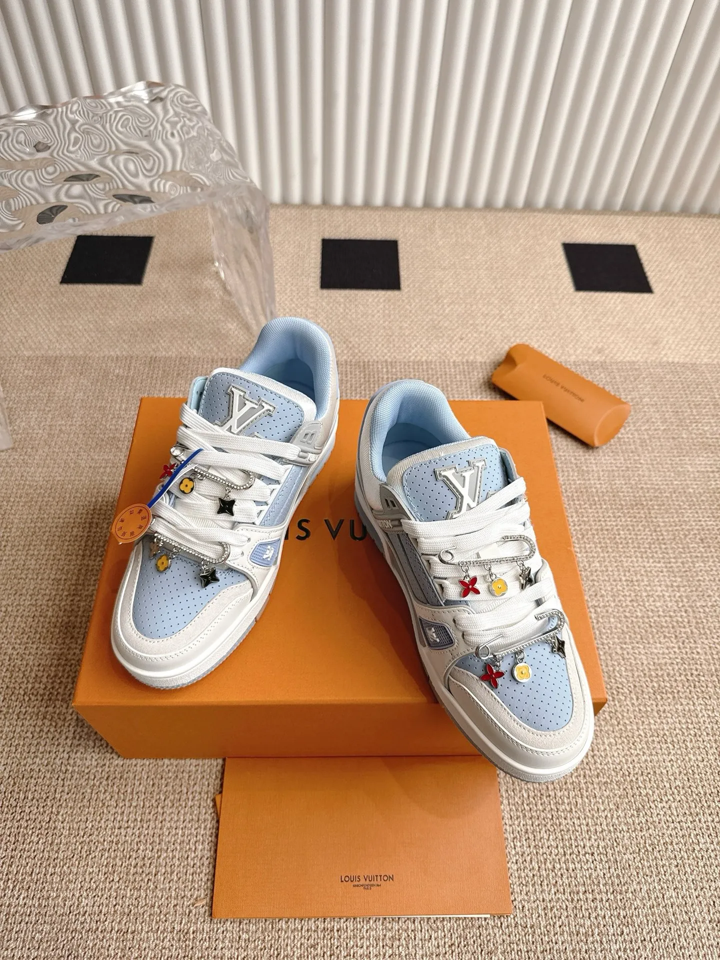 Louis Vuitton 青色 LV Trainer - 画像 (4)