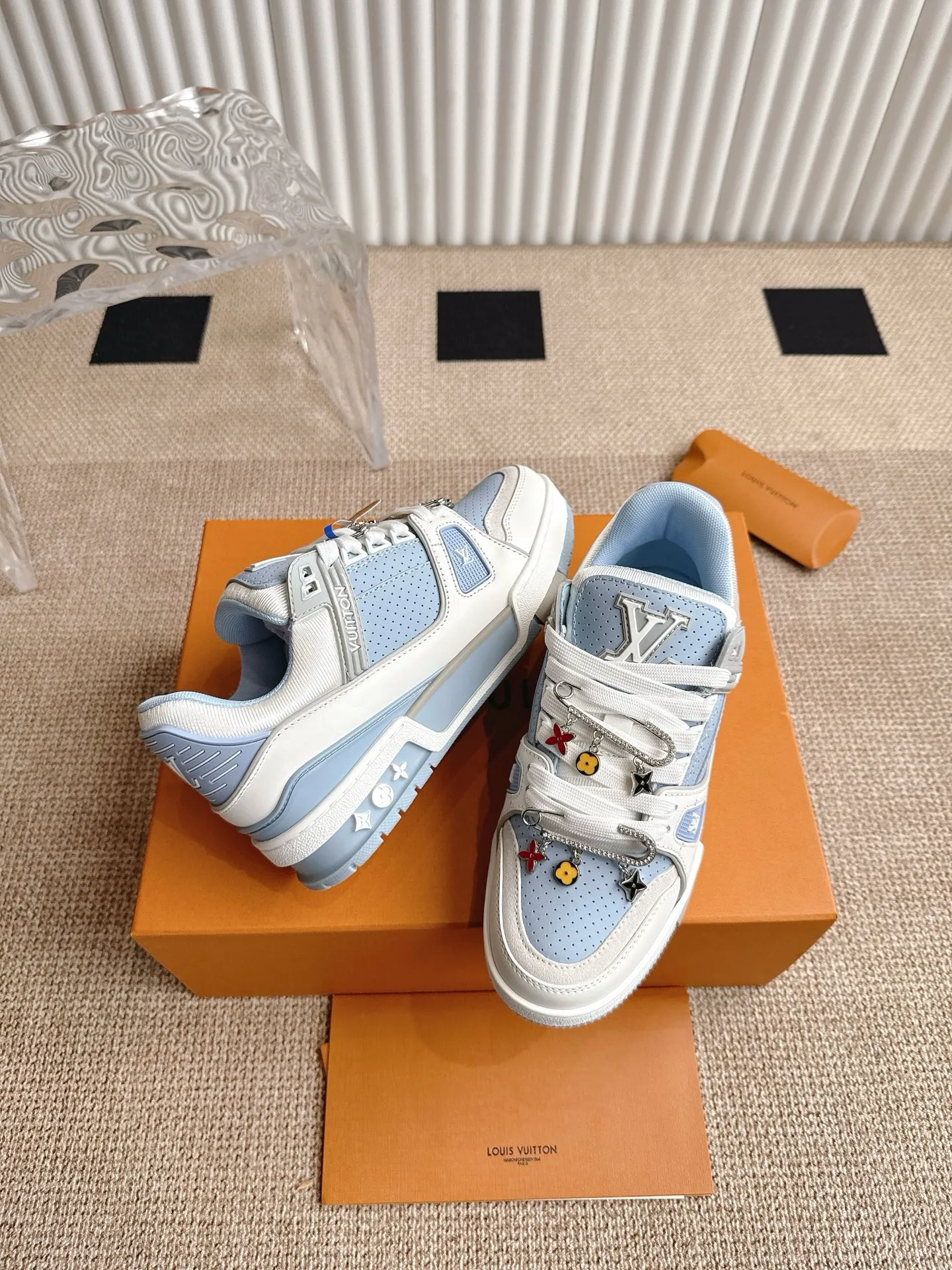 Louis Vuitton 青色 LV Trainer - 画像 (6)