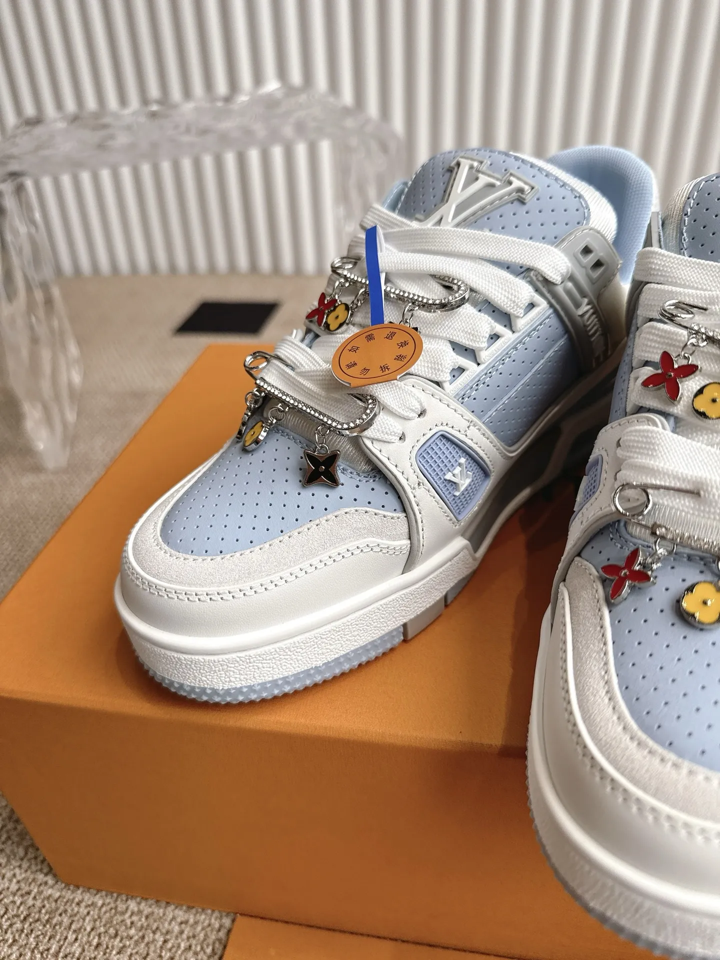 Louis Vuitton 青色 LV Trainer - 画像 (7)